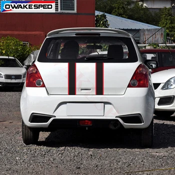 Automobilio Kapoto Uodega Lipdukas Edition Stilius variklio Dangčio Sporto Juostelės Automobilių Variklio Dangtis Lipdukai Suzuki Swift Kėbulo Priedai