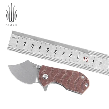 Kizer mini peilis Apversti Karka KI2521A2 1.9 colių sulankstomas peilis peilis 2020 naujas mažas edc peilis