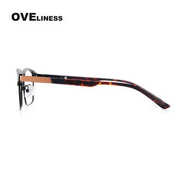 Mados Akiniai, Rėmeliai, skirti Moterims, Vyrams, Optinis Metaliniai akinių rėmeliai Trumparegystė Recepto akiniai Akinių Retro akiniai