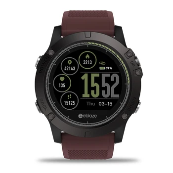 Zeblaze VIBE 3 HR IPS Spalvotas Ekranas Sportas Smartwatch Širdies ritmo Monitorius IP67 atsparus Vandeniui Smart Watch Vyrai, Skirtų 
