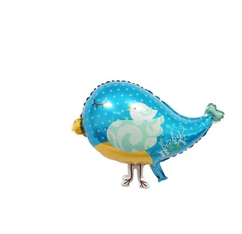50pcs/daug Naujų Mini aliuminio Mini Bičių Drugelis Varlės, Sraigės paukščių gimtadienio zoologijos sodas šalies balionas apdailos žaisliniai gyvūnai