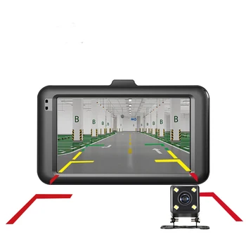 Full HD 1080P Automobilių DVR 3,0 Colių IPS Ekranas, Car Camera, Dual Lens Brūkšnys Cam Vaizdo įrašymo Naktinio Matymo G-sensorius Registrator