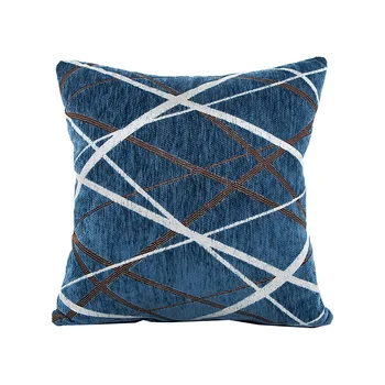 Netvarkingai linijų namuose automobilio pagalvėlių apvalkalus 45*45cm nr. core šeniliniai cojines decorativos para sof pagalvių užvalkalus už sofa-lova X82