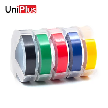 UniPlus 5vnt/daug Dymo 3D Etiketės Juostos 9mm 
