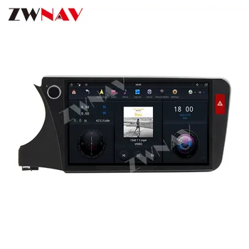 MAX-PAD HD ekranas, Android 9.0 Automobilio Multimedijos Grotuvo medijos vienetas Honda Miestas-2020 m. automobilio radijas stereo HIFI nemokamai cam