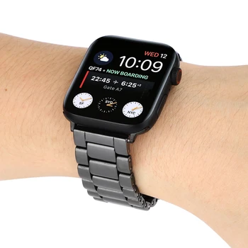 Keramikos Apyrankę, Apple Watch Band Klasikinė apyrankė dirželis iwatch Juosta 38mm 42mm 40mm 44mm Riešo Dirželis Apyrankes Diržas