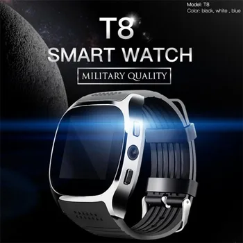 Smart Watch Vyrų T8 SIM TF Kortelę Išmaniųjų telefonų žiūrėti vandeniui 2G GPS atsiliepimas, kad telefonas kamera, Berniukas, mergaitė, Skirta 