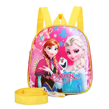 Disney nauja užšaldyti Elsa Anna vaikų mielas kuprinė darželio anti-lost cartoonbag mažas maišelis mini kelionių kuprinė