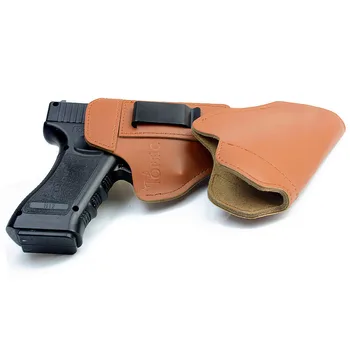 Odos IWB Nuslėpė Nešiotis Ginklą Dėklas, skirtas Glock 17 19 22 23 43 Sig Sauer P226 P229 Ruger Beretta 92 M92 s&w Pistoletai Įrašą Atveju