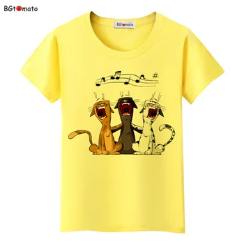 BGtomato Naujas!! Super mielas šuniukas T-shirt moterų mėgstamus drabužius puikus šuo 3D marškinėliai Geros kokybės prekės ženklą, trišakiai atsitiktinis viršūnės