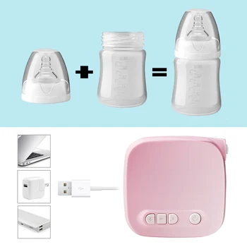 Maitinant Krūtimi Kūdikių Buteliukas Priežiūros USB BPA Free Krūties Siurblys Galingas Spenelio Siurbimo Krūties Elektros Krūties Siurbliai Nėščia J016