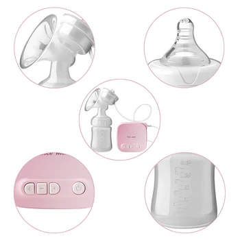 Maitinant Krūtimi Kūdikių Buteliukas Priežiūros USB BPA Free Krūties Siurblys Galingas Spenelio Siurbimo Krūties Elektros Krūties Siurbliai Nėščia J016
