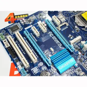 LGA 1155 For Intel DDR3 Gigabyte GA-B75-D3V Originalus Plokštė DDR3 32G B75 B75-D3V Darbalaukio Plokštės SATAII SATAIII Panaudota