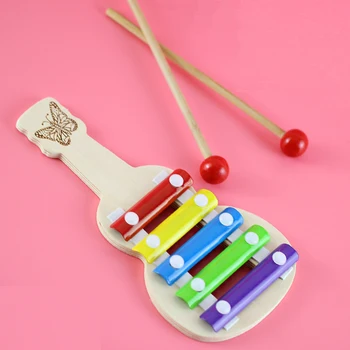 Naujas Baby Kid Imitat Muzikos Instrumentų Žaislas Medinis Rėmas Kselofonu Vaikams, Vaikams, Žaislai, Kūdikių Švietimo Žaislai, Dovanos Su 2 Mallets