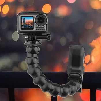 Nešiojamų Lanksčių Veiksmų Fotoaparato Stovo tvirtinimas OSMO Veiksmų GoPro Sporto Fotoaparatas Ilgai Rankos Laikiklis Laikiklis