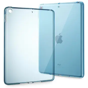 Minkštas Crystal Clear Tablet Case for iPad Pro 9.7 atveju Aišku, Skaidrios TPU Bamperis 9.7