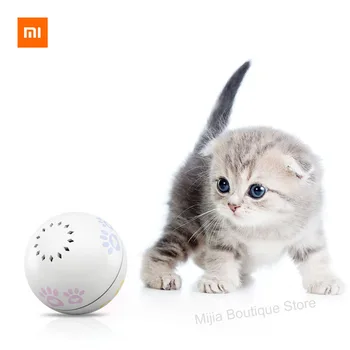 Xiaomi Petoneer Pet Smart Kompanionas Kamuolys Katė Žaislas Built-in Katžolių Lauke Nereguliarus Slinkimo Funny Cat Interaktyvios Smart Pet Žaislas