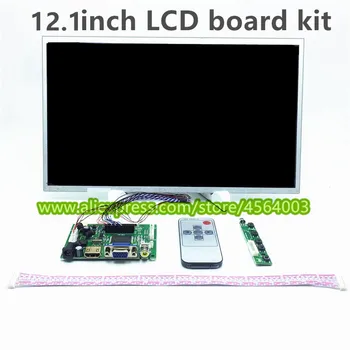 12.1 colių LVDS 40 pin LCD ekranas Valdiklio plokštės LP121WX3 B121EW09 N121IB-L06 LTN121AT06 vairuotojo lenta ekranas ekranas HDMI VGA