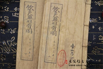 Kinija senų siūlų dygsniais knygos fengshui Būrimą prognozė knygų