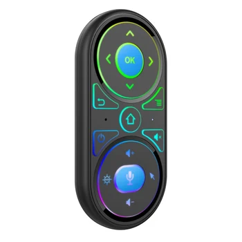 2020 Naujas Oro Pele Mikrofonas Balso RGB Apšvietimu Gyro Nuotolinio Valdymo IR Mokymosi 2.4 G Bevielio Įkrovimo Mini Nuotolinio