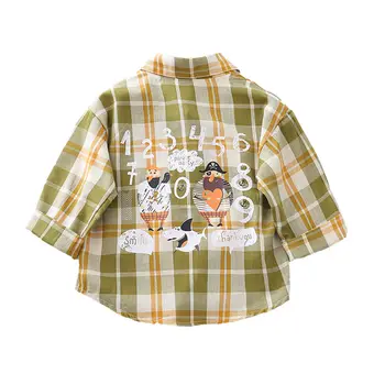 Pavasarį, Rudenį Kūdikių Outwear marškinėliai Berniukams, Kailis Vaikų Mergaičių Drabužiai Vaikams, Kūdikių pledas Sweatershirt Bamblys Mados marškinėliai KOSTIUMAS