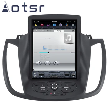 AOTSR Android 9.0 Tesla stiliaus 4G+64GB Automobilių GPS Navigacija Ford KUGA 2013-2018 m. Galvos Vienetas magnetofonas Multimedijos Grotuvas Radijas