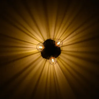 LOFT Šiuolaikinės Juodosios Blizgesio šviestuvai 1/2/3 vadovai Retro Kolonėlė G9 Lempučių Lempa pasukti kūrybos Lubų šviestuvas Šviestuvas