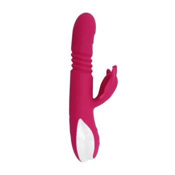 YEMA Automatinė Veržlus Galvos Nešiojamų Rabbit Vibratorius Moterims Makšties Klitorio Dviguba Stimuliacija Suaugusiųjų Žaislai, Sekso Parduotuvė