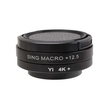 CAENBOO Super Macro Close-Up Lens Filtrai XiaoMi Yi 4K/II/Lite/+Plius 12.5 X Filtras Sportas Veiksmo Kamera Yi 4K+VAIZDO 37mm Bžūp
