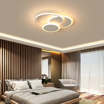 Šiuolaikinių LED Lubų Šviesos, Gyvenimo kambario, Miegamasis blizgesio de plafond moderne šviestuvas plafonnier Kavos LED Lubų šviestuvas