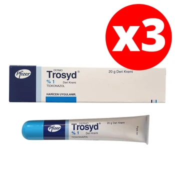 Trosyd 20G 1% Tioconazole - Priešgrybelinis, Gydymas, Odos Infekcija ir Bėrimas