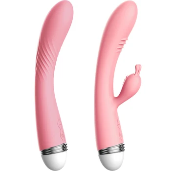 Rabbit Vibratorius 10 režimai G Spot Makšties Shocker Sekso Produkto USB Įkrovimo Moterų Masturbacija Dildo, Vibratoriai Sekso Žaislas, skirtas moters
