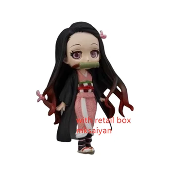Anime Demon Slayer Žaislai Duomenys Kimetsu nr. Yaiba Kamado Nezuko Tanjirou Q Ver. Lėlės Veiksmų Skaičius, Modelį PVC Puikus Žaislai Vaikams
