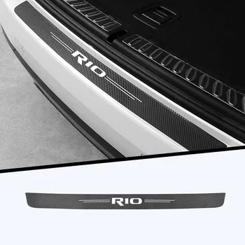 1pc automobilių lipdukas kamieno apsaugos apdaila modifikacija KIA Rio 2 3 4 X Line automobilių stilius