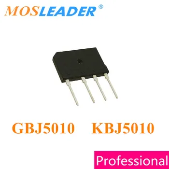 Mosleader GBJ5010 DIP4 50PCS KBJ5010 50A 1000V 1KV Pagaminti Kinijoje, Aukštos kokybės