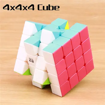 QIYI kariai 3x3x3 greitis magic cube stickerless 4x4x4 profesinės įspūdį cubo 5x5x5 sklandžiai kubeliai švietimo žaislai