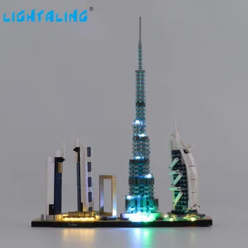 Lightaling Led Šviesos Rinkinys 21052 Architektūros Dubajus