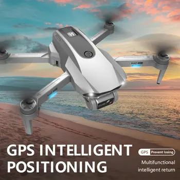 2021 K60 PRO Profesionali Fotografija Tranai GPS Lankstymo 1 Ašis, Gimbal 6K HD Kamera RC Drone Quadrocopter Brushless Orlaivių