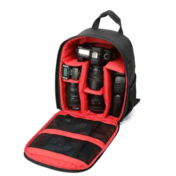 Populiarus skaitmeninės dvigubas pečių fotoaparato krepšys lauko vandeniui SLR krepšys fotoaparato krepšys fotografija ir fotoaparato krepšys, Kuprinė