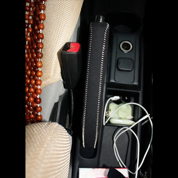 Viršus verstos odos Atveju rankinis stabdis Padengti Mazda 2 rankinio stabdžio padengti aukštos kokybės verstos odos dangtelis rankinis stabdis automatinis