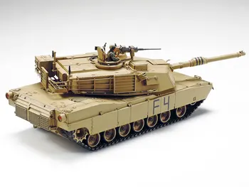 Tamiya 32592 1/48 Masto JAV Pagrindinis Tankas M1A2 Abrams Karinės Ekranas Kolekcines Žaislas, Plastiko Surinkimas Pastato Modelio Rinkinys