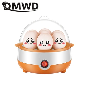 DMWD mini daugiafunkcį elektrinė kiaušinių viryklė maisto garlaivis šilčiau kiaušinių katilo 4 kiaušiniai virtuvės virimo aparatas Pusryčiai ES