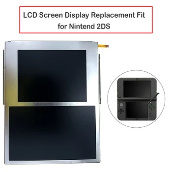 Nintendo už 2DS VIRŠUJE ir Apačioje LCD Ekranas Originalus naujas Naujas viršutinė apačioje lcd 2ds lcd ekranas viršų su apačia Ekranas