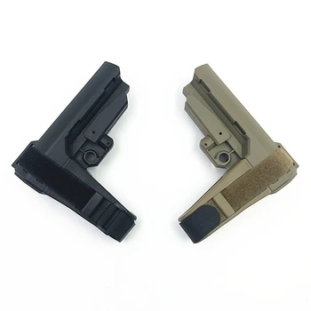 Žaisliniai pistoletai su plastikinių kamuoliukų Įranga Taktinis Nailono akcijų Ginklai Žaislas Pakeitimo Reikmenys m4 Akcijų HK416 Gelio Kamuolys Dalys