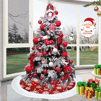 101cm Kalėdų Eglutė Sijonas Kilimų Naujųjų Metų Dekoruoti Kalėdų Eglučių Puošimas Ornamentais Sijonas Švenčių Šalis Tiekia Pledas Medžio Sijonas