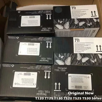 Originalus Naujas HP C1Q10A spausdinimo galvutė Spausdintuvo galvutė HP 711 T120 HP120 T520 HP520 HP525 HP530 T530 T125 T130 T525 Serijos Spausdinimo galvutė