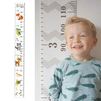 Vaikai Metras Sienos Diagramos Kabinti Aukštis Augimo Matavimo Liniuotė Baby vaikų Darželio Dekoro R9JC