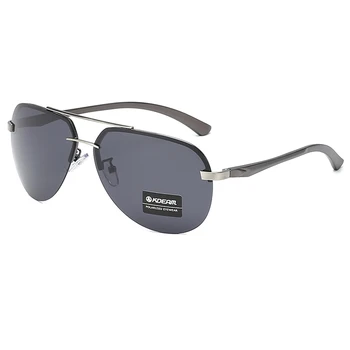KDEAM 2019 Vyrų Derliaus Aliuminio HD Poliarizuoti Akiniai nuo saulės Classic Prekės ženklo Saulės akiniai Danga Objektyvas Vairavimo Atspalvių Vyrų/Moterų