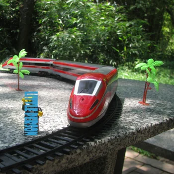 Greitųjų Geležinkelių Traukinių Kinijoje Modelis Traukinio 18pcs Nustato Elektros Bėgių kelio Traukinio Švietimo Žaislai cChildren Elektros Geležinkelio Žaislas