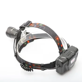 Lauko kempingas Nešiojamų Didelės Galios XHP 50 LED Žibintai USB įkrovimo Žvejybos žibintai žibintuvėlis